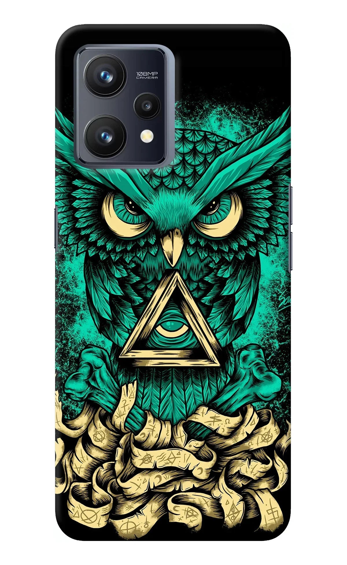 Green Owl Realme 9 4G Back Cover
