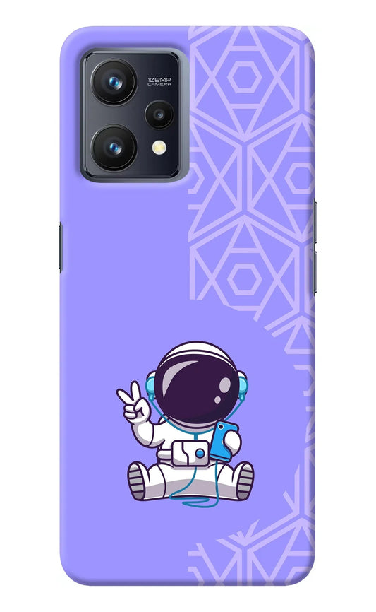 Cute Astronaut Chilling Realme 9 4G Back Cover