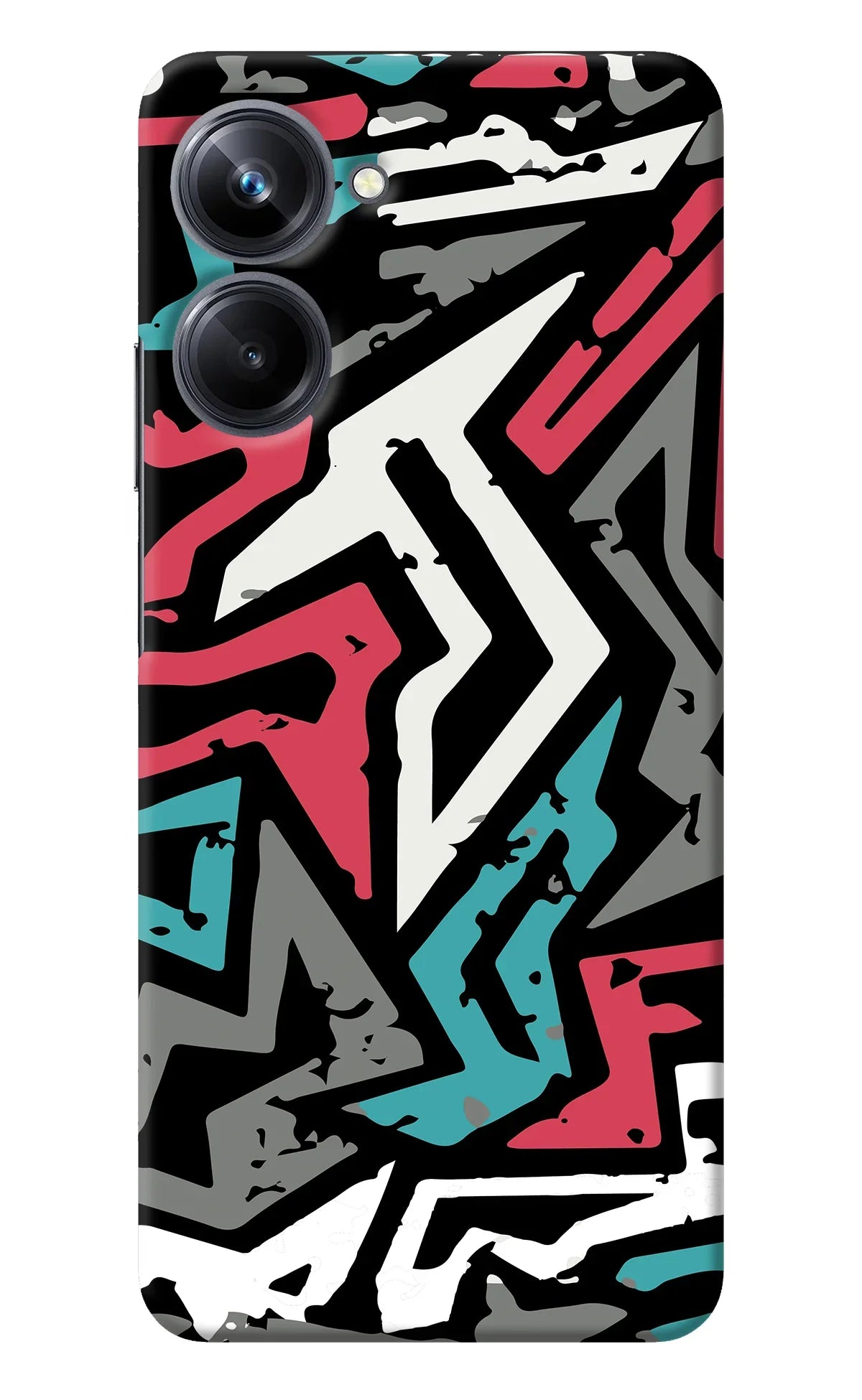 Geometric Graffiti Realme 10 Pro 5G Back Cover