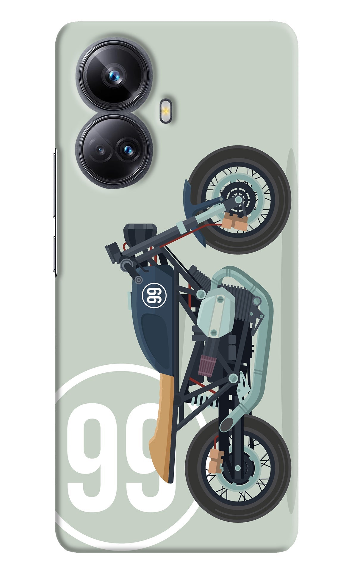 Classic Cafe Racer 99 Realme 10 Pro+ 5G Back Cover