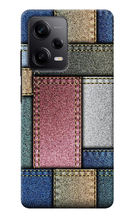 Multicolor Jeans Redmi Note 12 5G Back Cover