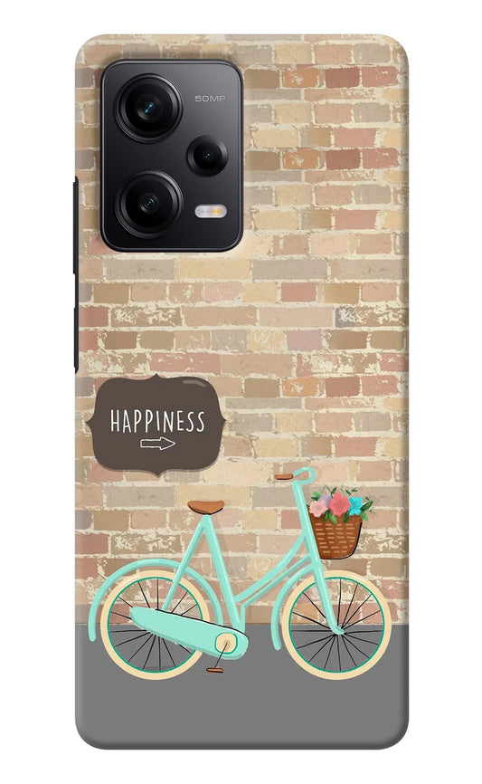 Happiness Artwork Redmi Note 12 5G Back Cover