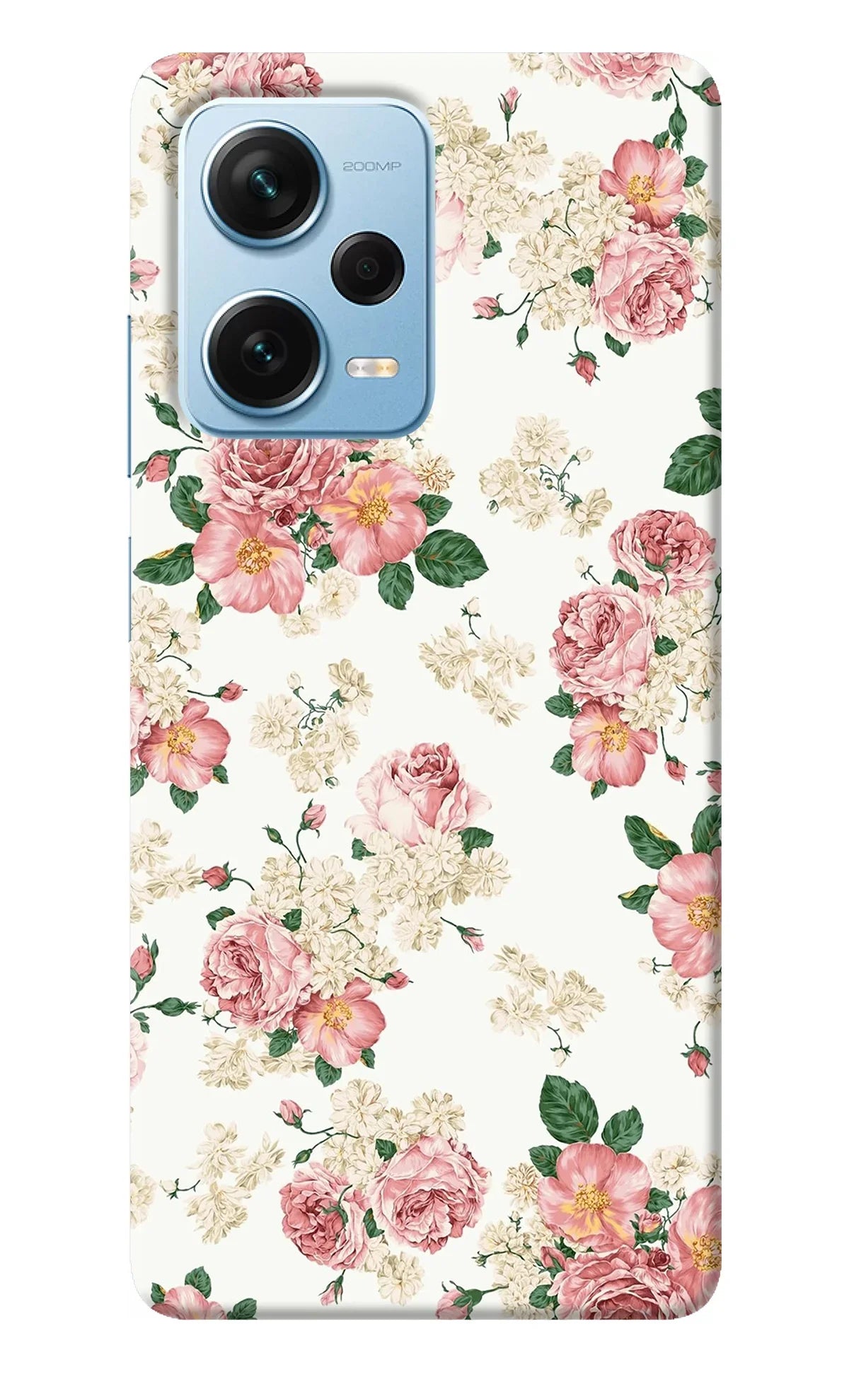 Flowers Redmi Note 12 Pro+ 5G Back Cover