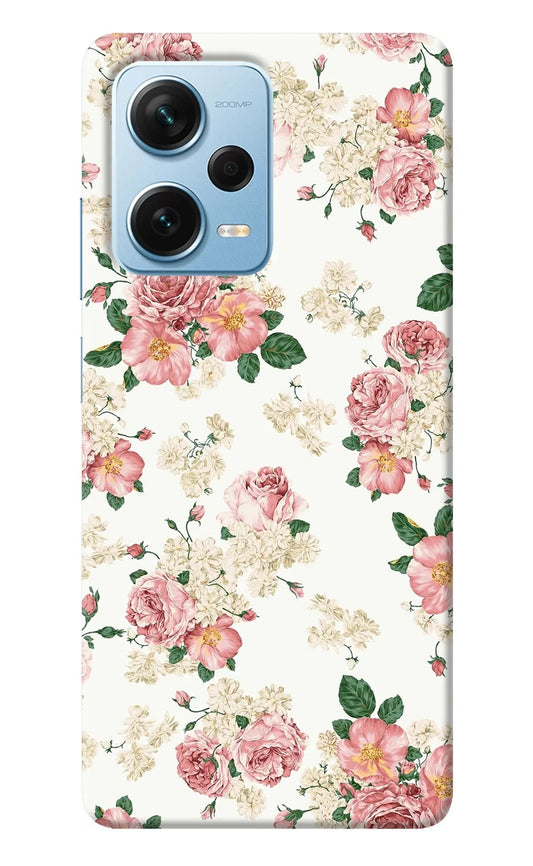 Flowers Redmi Note 12 Pro+ 5G Back Cover