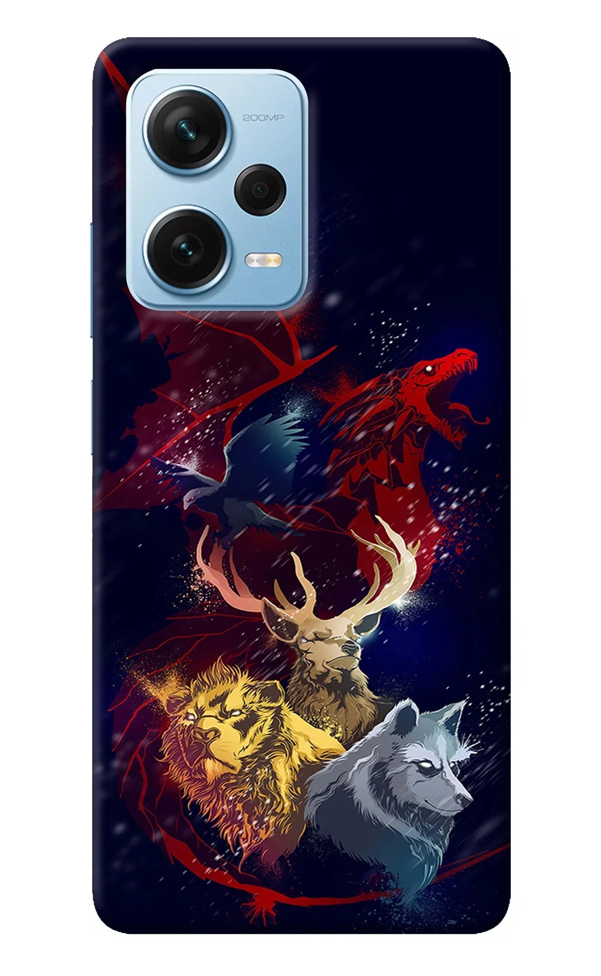 Game Of Thrones Redmi Note 12 Pro+ 5G Back Cover