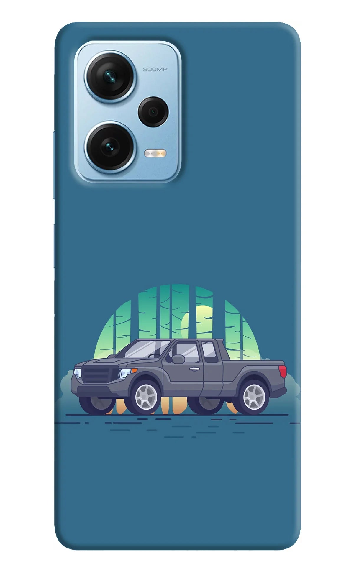Retro Garage Vibe Redmi Note 12 Pro+ 5G Back Cover