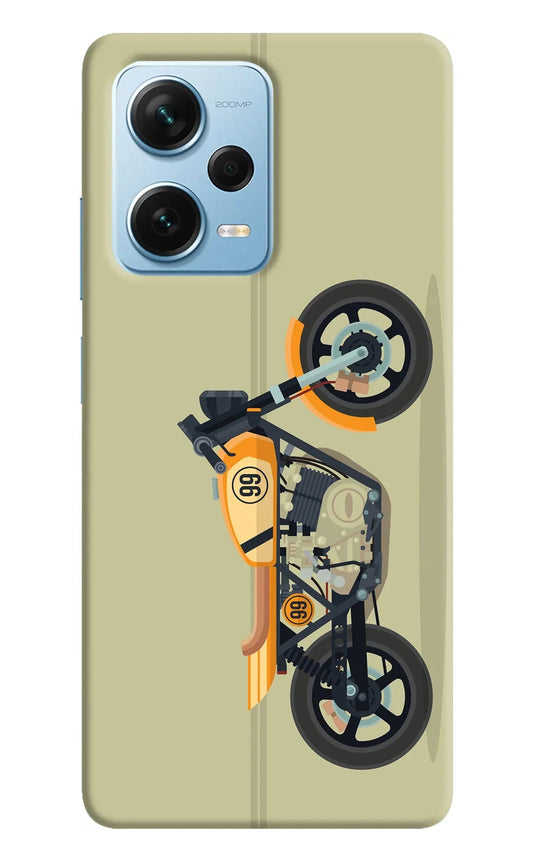Vertical Speedster Redmi Note 12 Pro+ 5G Back Cover