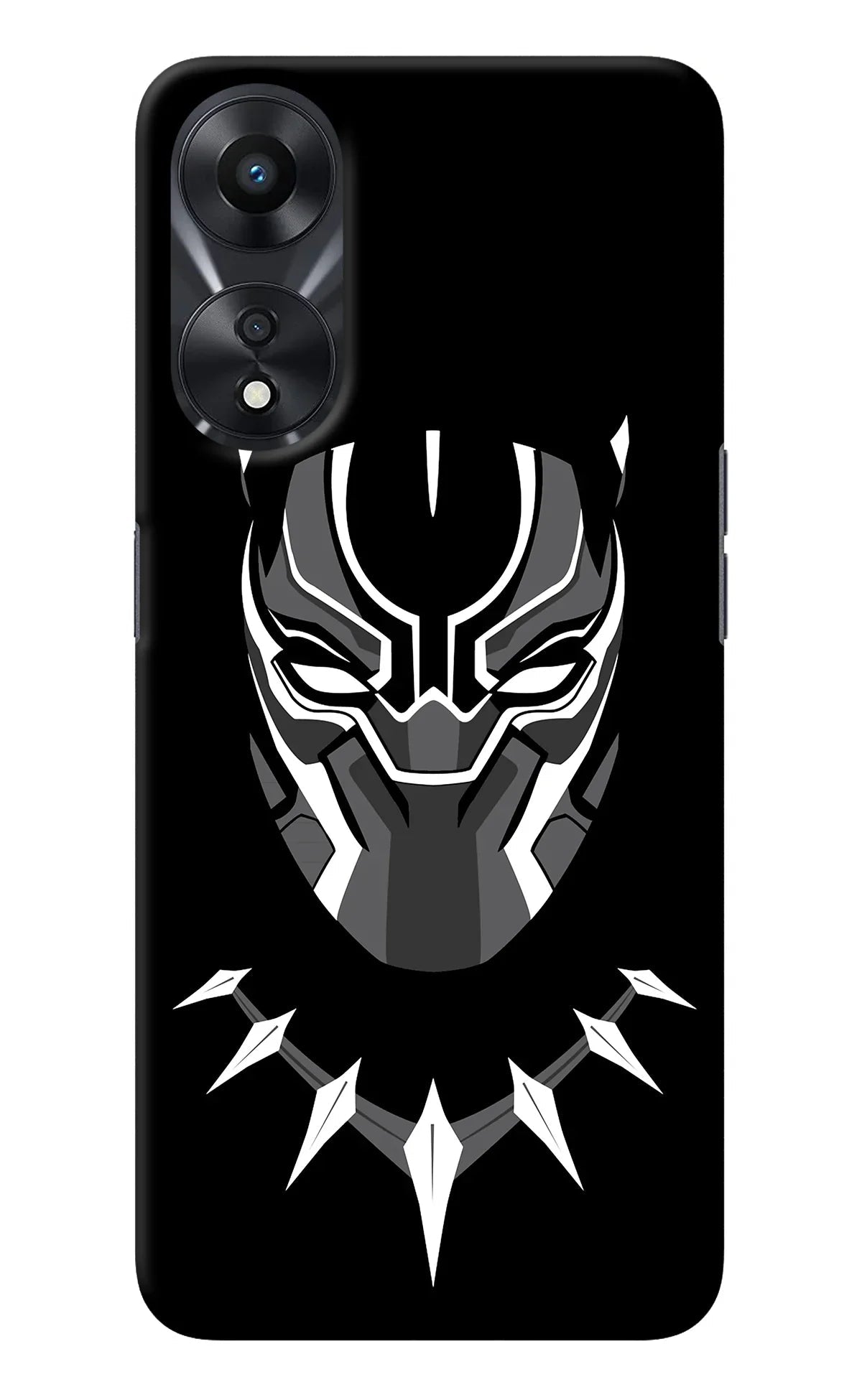 Black Panther Oppo A78 5G Back Cover