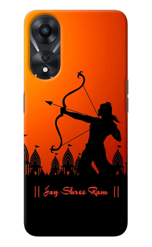 Lord Ram - 4 Oppo A78 5G Back Cover