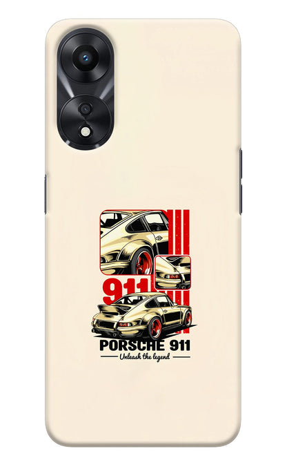 Classic Porsche 911 Oppo A78 5G Back Cover