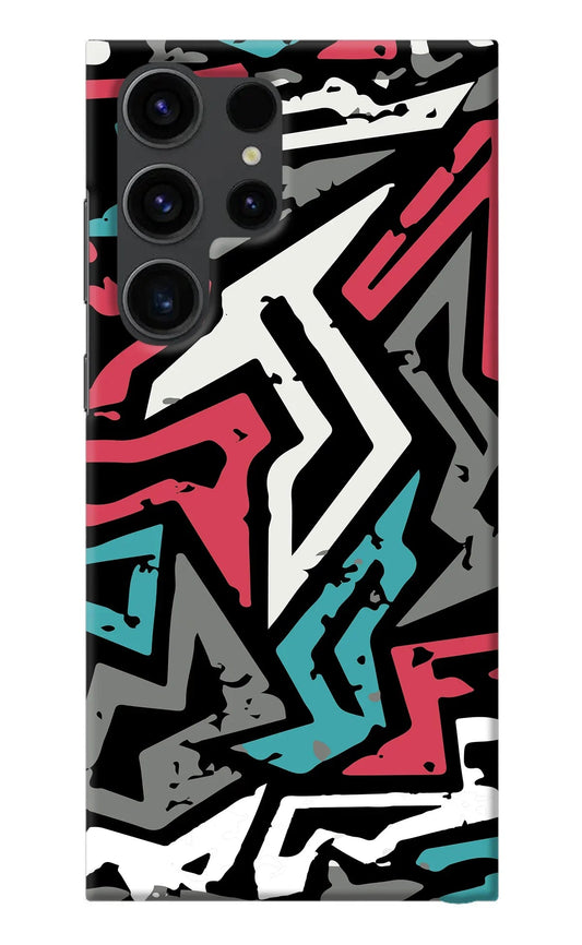 Geometric Graffiti Samsung S23 Ultra Back Cover
