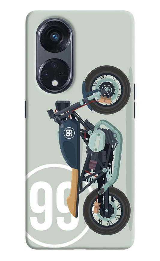 Classic Cafe Racer 99 Oppo Reno8 T 5G Back Cover