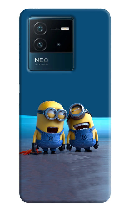 Minion Laughing IQOO Neo 6 5G Back Cover
