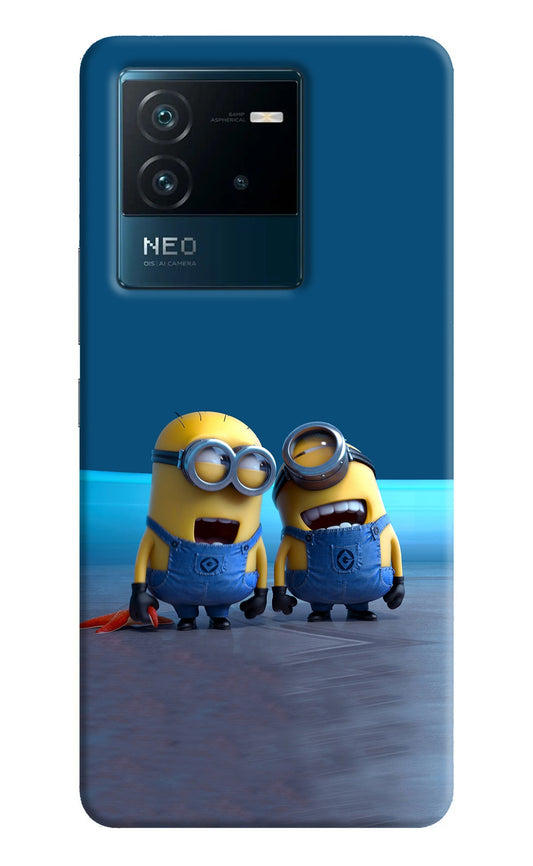 Minion Laughing IQOO Neo 6 5G Back Cover
