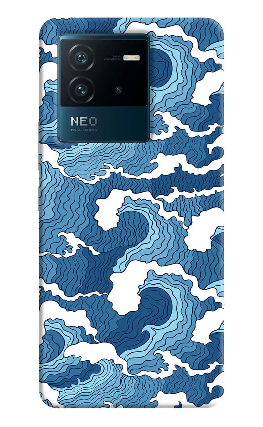 Blue Waves IQOO Neo 6 5G Back Cover