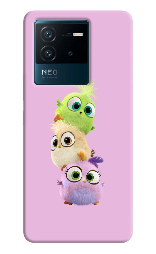 Cute Little Birds IQOO Neo 6 5G Back Cover