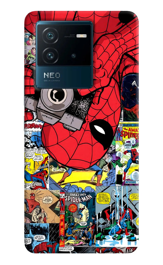 Spider Man IQOO Neo 6 5G Back Cover