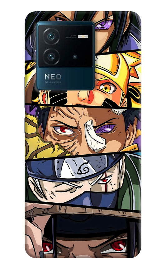 Naruto Character IQOO Neo 6 5G Back Cover