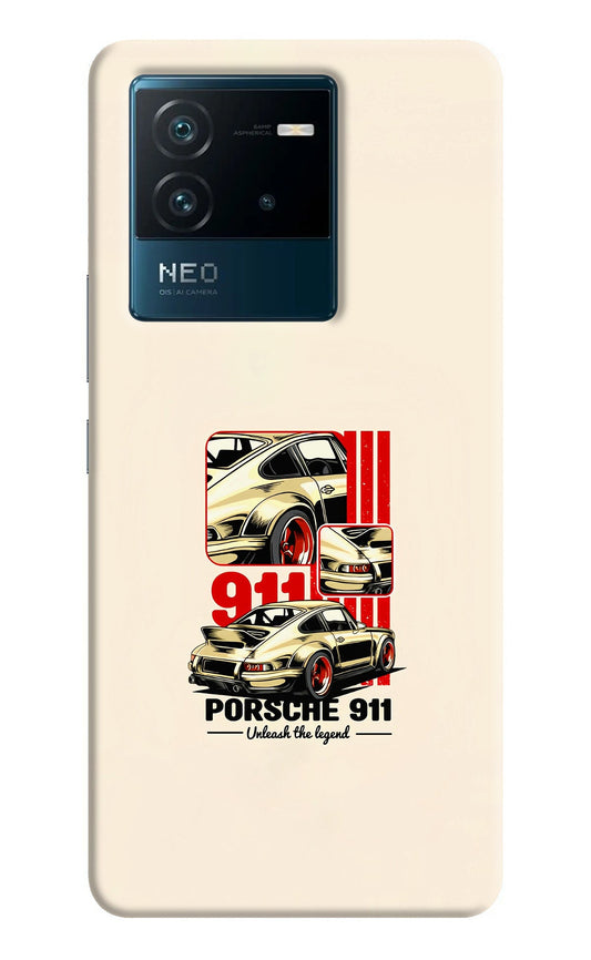 Classic Porsche 911 IQOO Neo 6 5G Back Cover