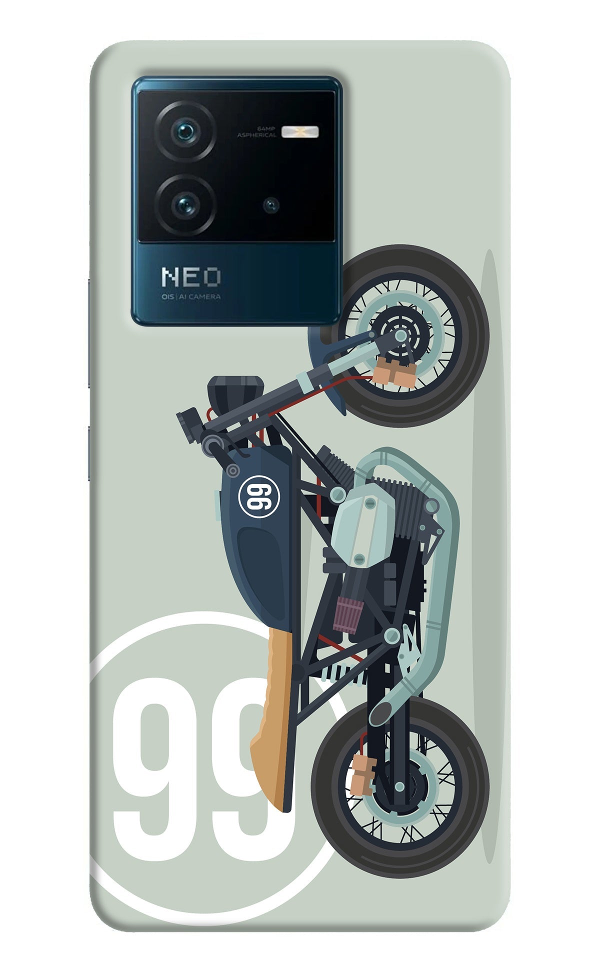 Classic Cafe Racer 99 IQOO Neo 6 5G Back Cover