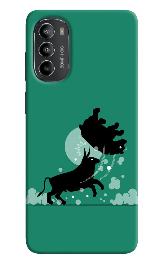 Bull Conqueror Moto G82 5G Back Cover