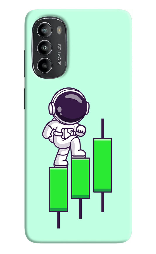 Astronaut Trader Moto G82 5G Back Cover