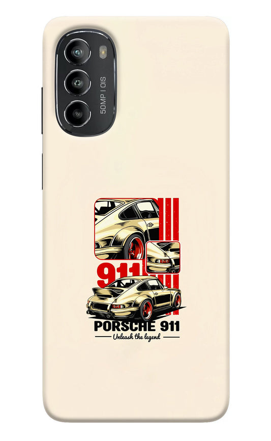 Classic Porsche 911 Moto G82 5G Back Cover