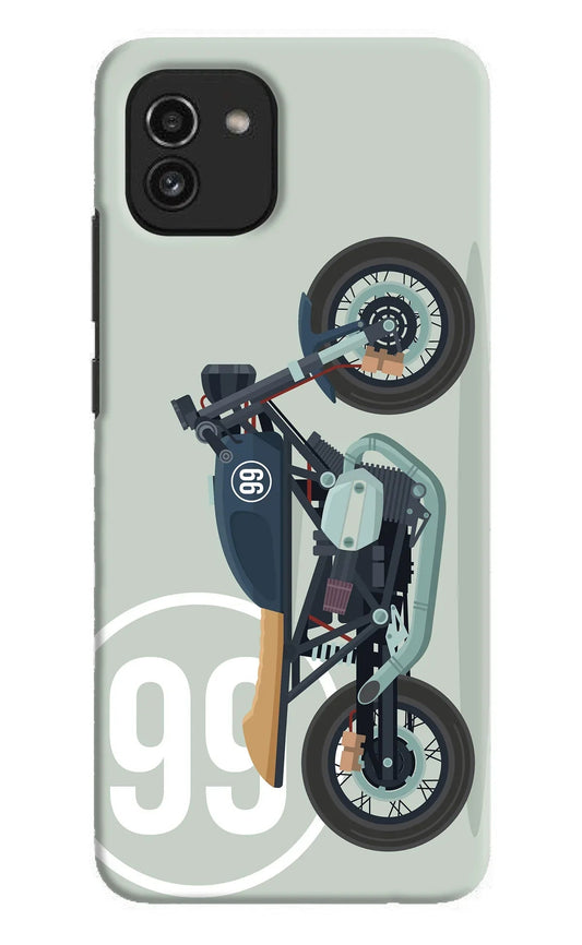 Classic Cafe Racer 99 Samsung A03 Back Cover