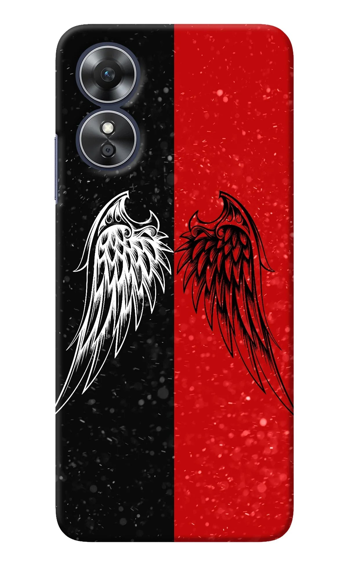 Wings Oppo A17 Back Cover