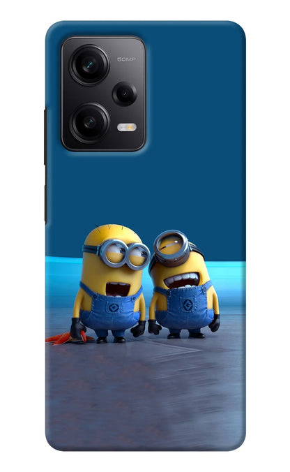 Minion Laughing Poco X5 5G Back Cover