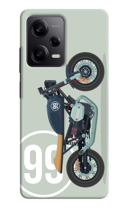 Classic Cafe Racer 99 Poco X5 5G Back Cover