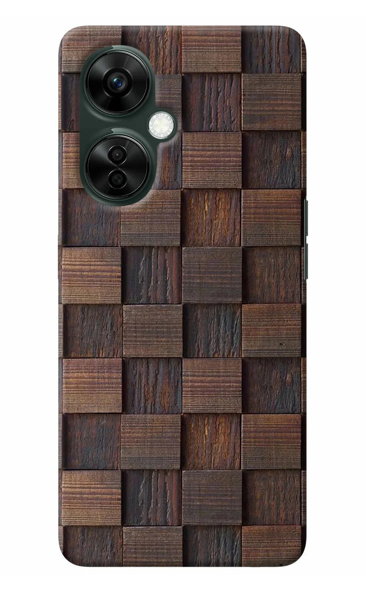 Wooden Cube Design OnePlus Nord CE 3 Lite 5G Back Cover