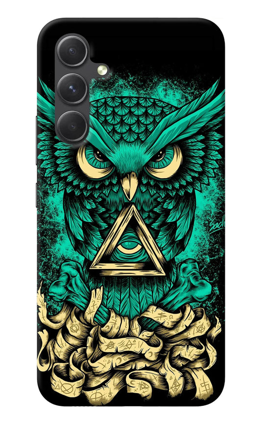 Green Owl Samsung A54 5G Back Cover