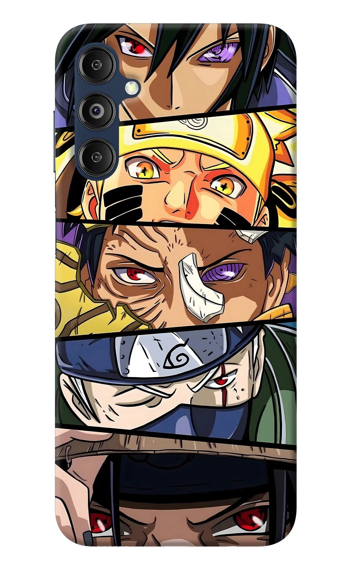 Naruto Character Samsung M14 Back Cover