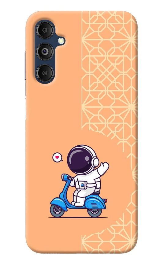 Cute Astronaut Riding Samsung M14 Back Cover