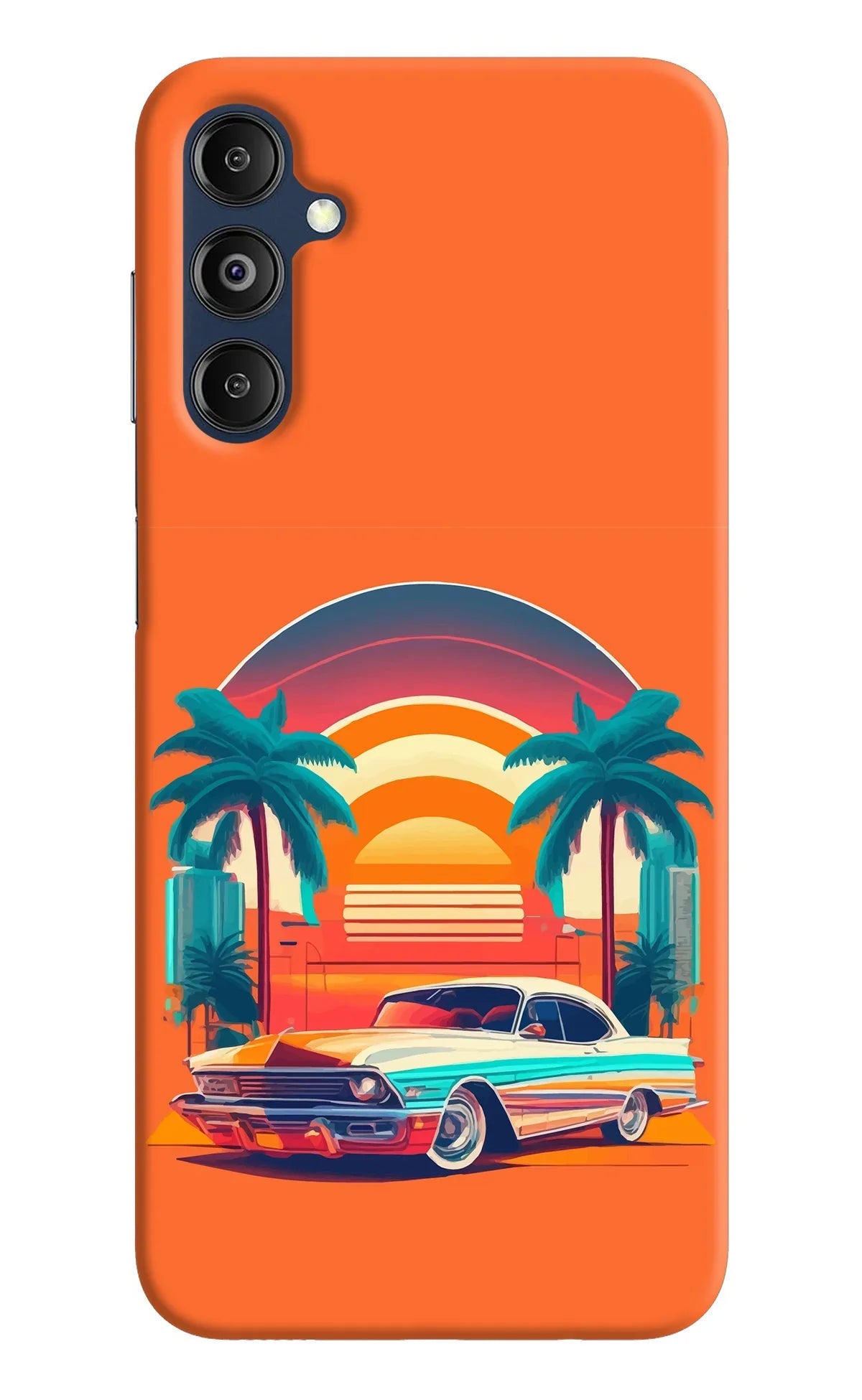 Palm Drive 80s Samsung M14 Back Cover