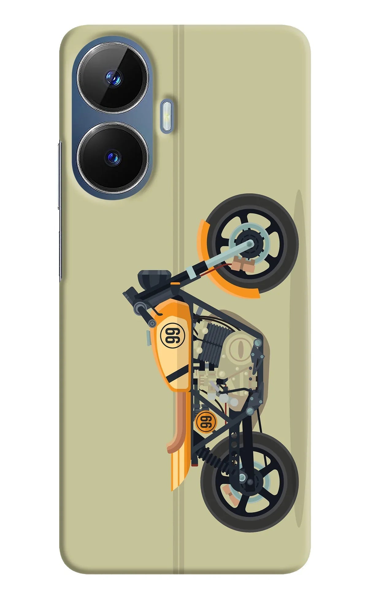 Vertical Speedster Realme C55/N55 Back Cover