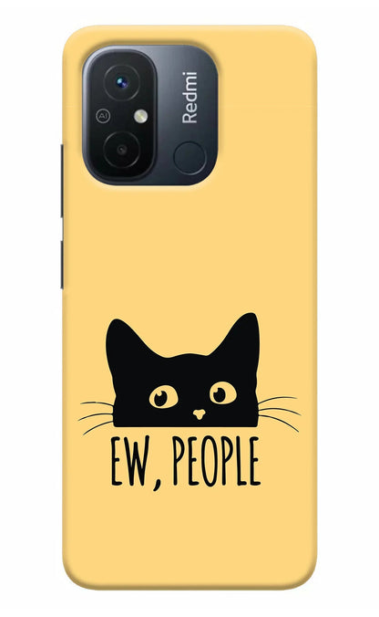 Ew People Catitude Redmi 12C Back Cover