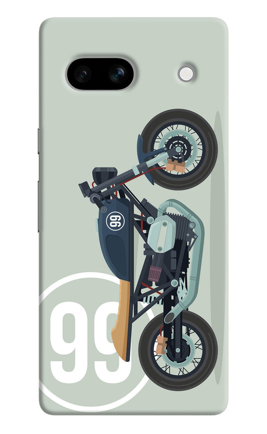Classic Cafe Racer 99 Google Pixel 7A Back Cover