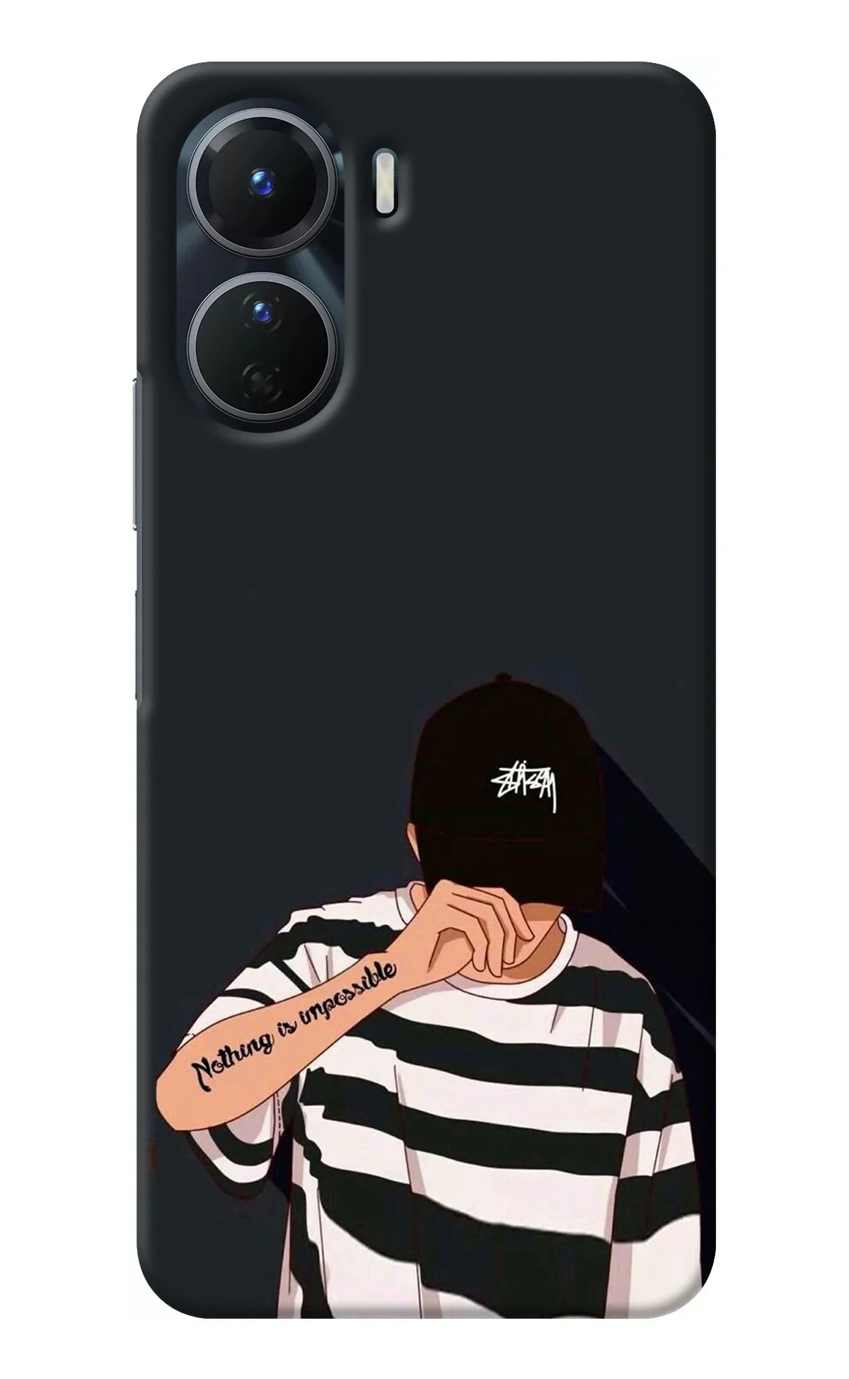 Aesthetic Boy Vivo T2x 5G Back Cover