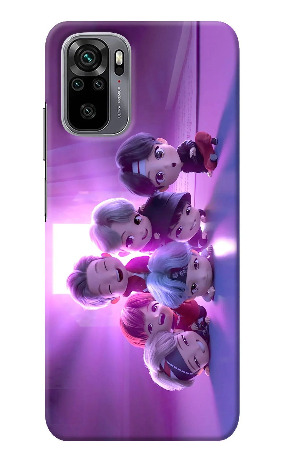 BTS Chibi Redmi Note 11 SE Back Cover