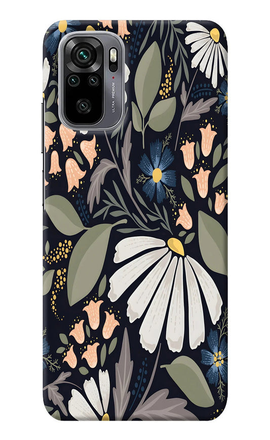 Flowers Art Redmi Note 11 SE Back Cover