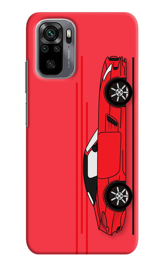 Red Velocity Redmi Note 11 SE Back Cover