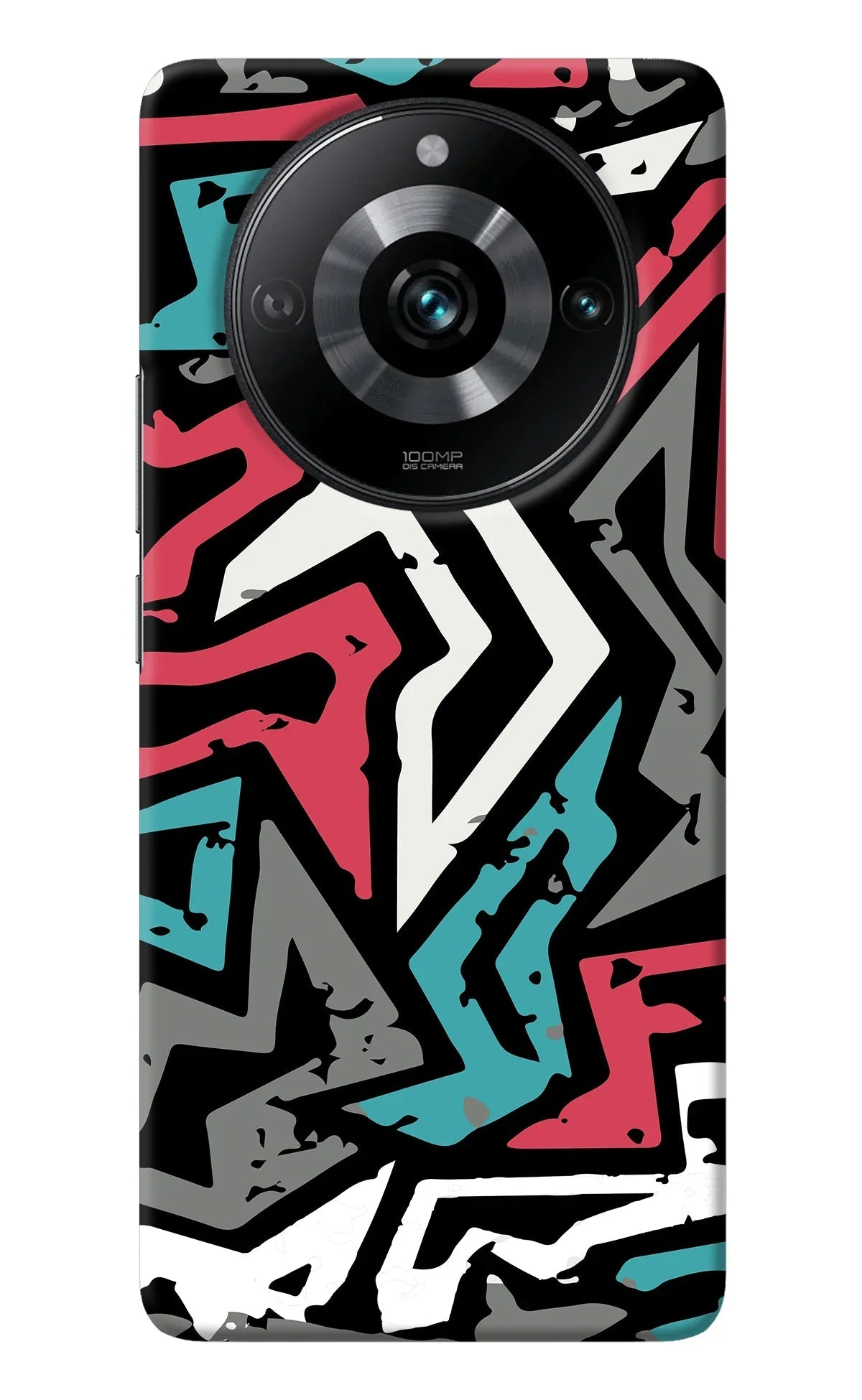 Geometric Graffiti Realme Narzo 60 Pro Back Cover