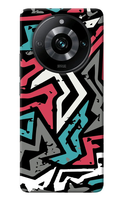 Geometric Graffiti Realme Narzo 60 Pro Back Cover