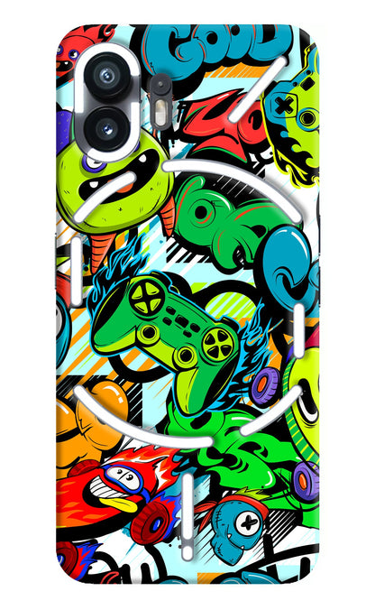 Game Doodle Nothing Phone 2 Back Cover