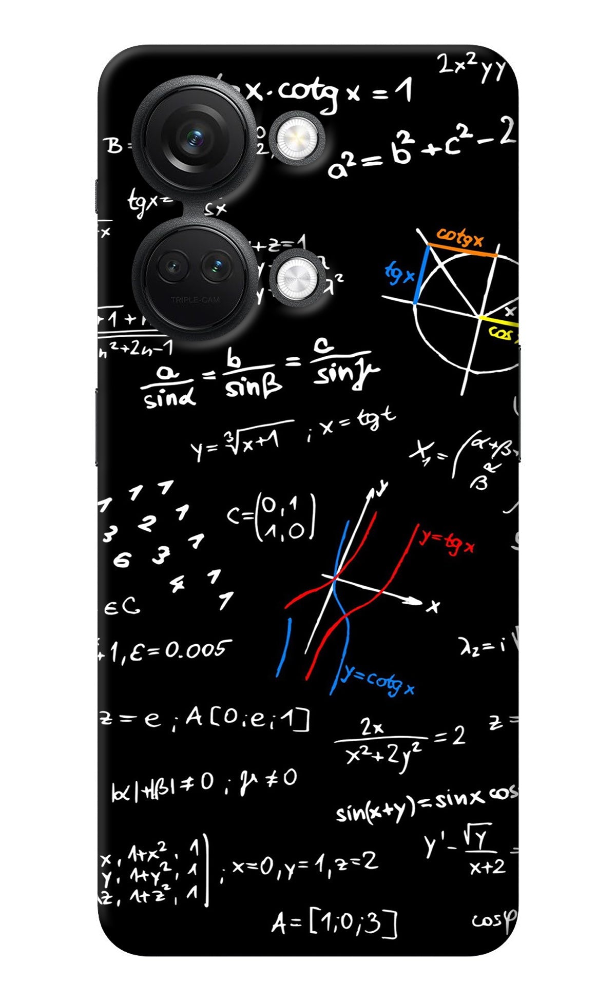 Mathematics Formula OnePlus Nord 3 5G Back Cover