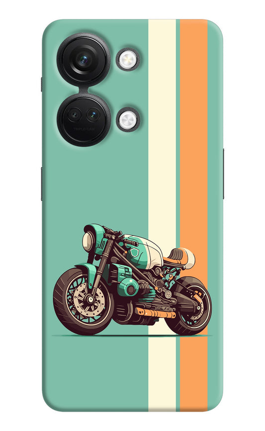 Striped Moto Drift OnePlus Nord 3 5G Back Cover
