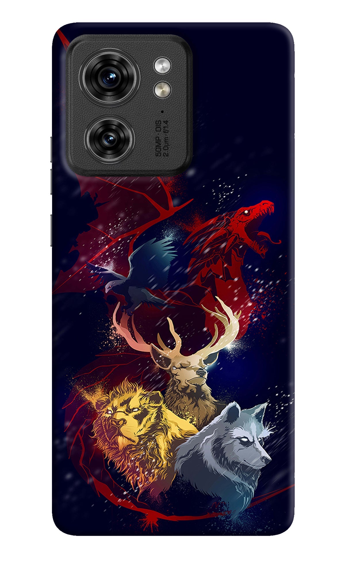 Game Of Thrones Moto Edge 40 Back Cover