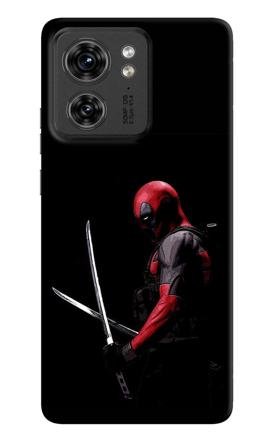 Deadpool Moto Edge 40 Back Cover